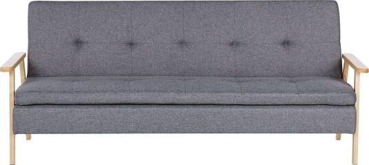 3 seters sofa Tjorn Grå lyst tre