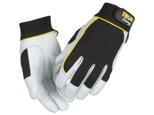 Thor Gedeskindshandske Energy 7 Hvid Gedeskind/Spandex 6 Stk.