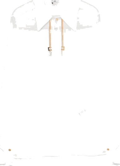 Elisabetta Franchi Dame Bluser & Skjorter Hvit L, Elisabetta Franchi Dame Bluser & Skjorter Hvit L,