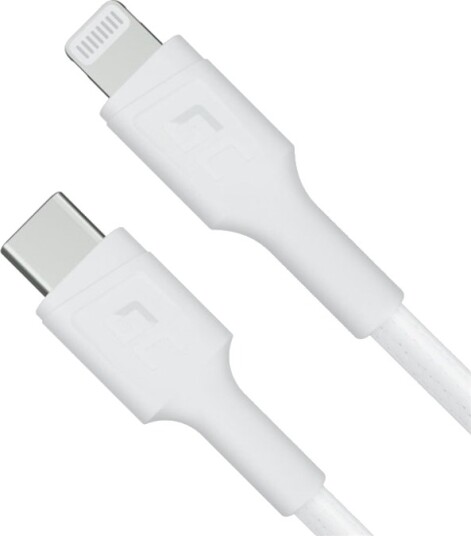 Green Cell Powerstream Lightning-Kabel 24 Pin Usb-C Hann Til Lightning Hann 1 M Dobbeltisolert Mfi-Sertifisert Hvit Usb Power Delivery 18 W Up To 480 Mbps Green Cell Powerstream Lightning-Kabel 24 Pin Usb-C Hann Til Lightning Hann 1 M Dobbeltisolert Mfi-Sertifisert Hvit Usb Power Delivery 18 W Up To 480 Mbps