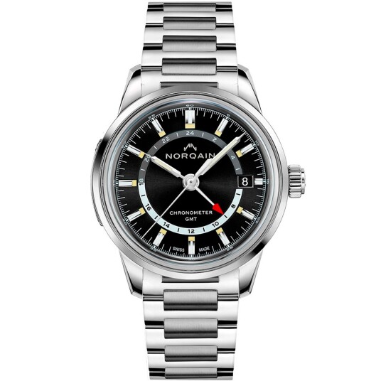 NORQAIN Freedom 60 GMT NN2100SG/B211 - Herre - 40 mm - Analog - Automatisk - Safirglass