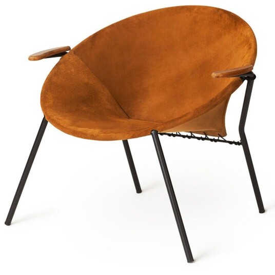 Warm Nordic Balloon Loungestol Cognacfarget Warm Nordic Balloon Loungestol Cognacfarget