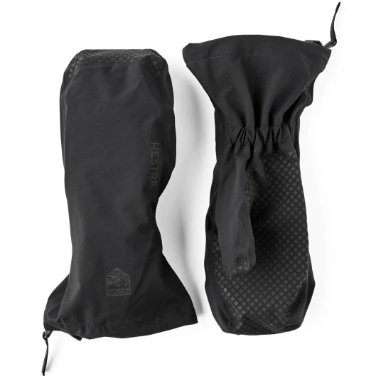Hestra Seam Sealed Shell Mitt Black 9