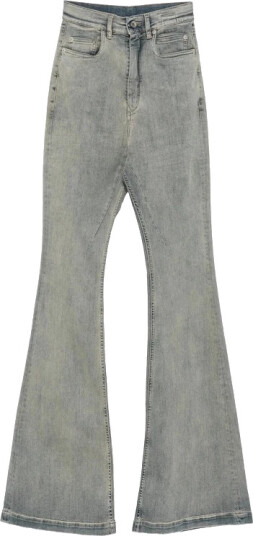 Rick Owens Dame Jeans Blå W27,