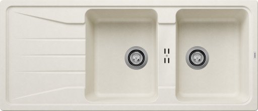 Blanco Sona 8S UX kjøkkenvask 116x50 cm, hvit