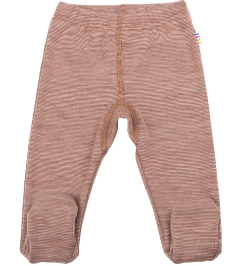 Joha Leggings m. Føtter Ull Rust 40 Leggings Brun