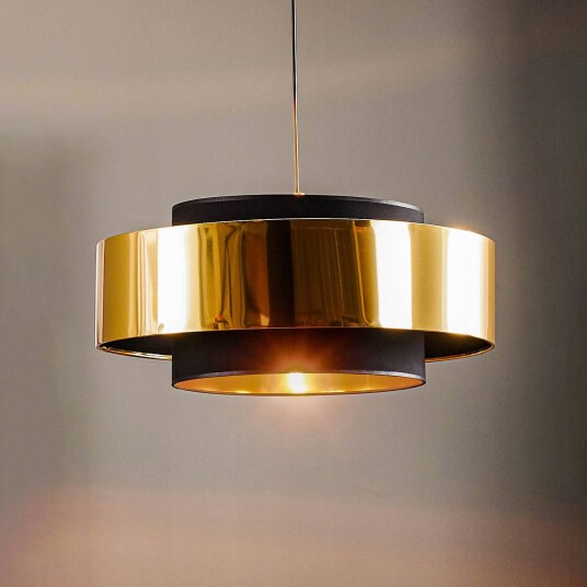 TK Lighting Calisto pendellampe enkeltlys Ø 60 cm