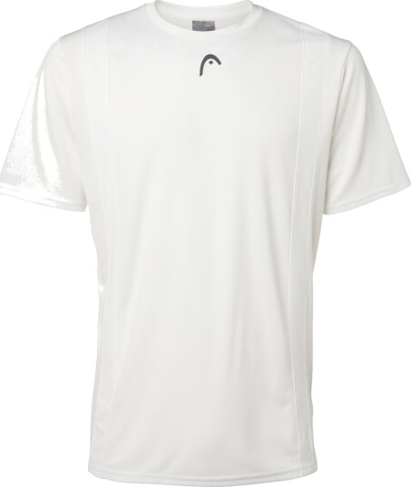 Head club 25 tech t shirt tennistrøye herre white s Head club 25 tech t shirt tennistrøye herre white s