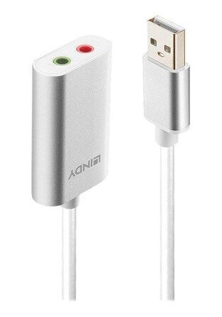 Lindy USB Type A to Audio Converter sound card Lindy USB Type A to Audio Converter sound card