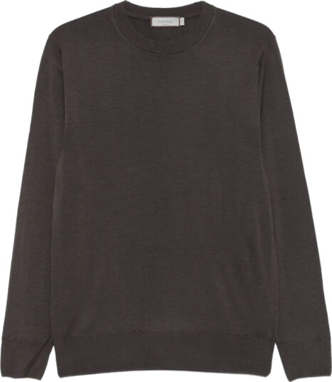 Canali Herre Strikkevarer Brun 2XL, Canali Herre Strikkevarer Brun 2XL,