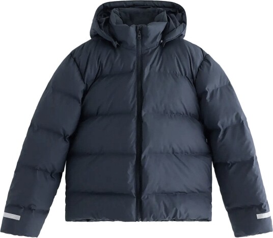 Lindex Water Repellent Padded Jacket Navy 158
