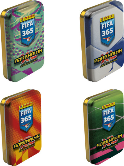 Asmodee FIFA 365 AdrenXL 2026 lommekortboks med 4 boosterpakker og Limited Edition-kort Asmodee FIFA 365 AdrenXL 2026 lommekortboks med 4 boosterpakker og Limited Edition-kort
