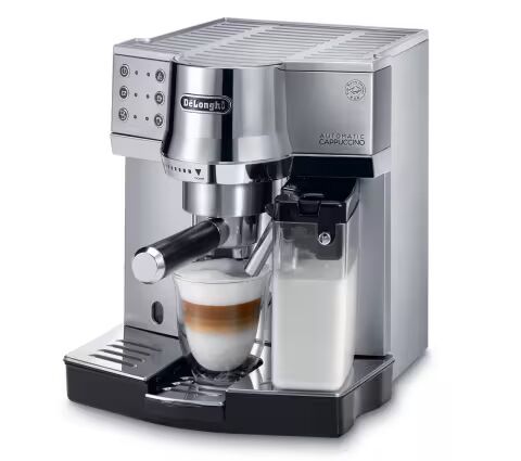 Delonghi De'Longhi EC 850.M Kaffemaskin med melkeskummer 15 bar rustfritt stål