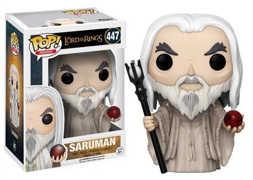 Funko Figure Pop! Lord Of The Rings: Saruman Samlefigur Film Og Tv Serier