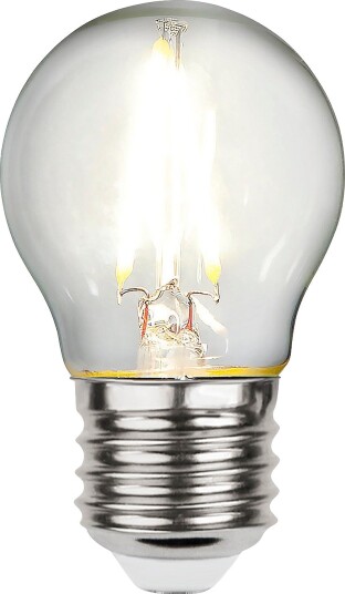Star Trading   LED lyspære E27 G45   Transparent
