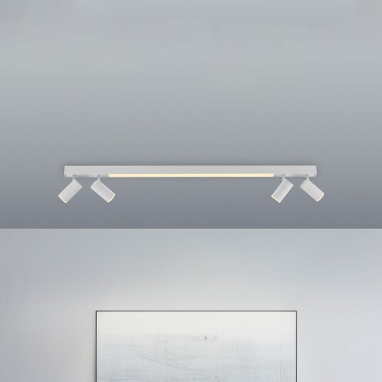Taklampe PURE Pure Lines dimmbar Hvit Stue Metall Moderne 19 15.5 Hvit