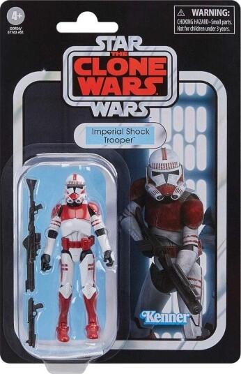 Northix Star Wars The Clone Wars Imperial Shock Trooper Figur 9,5 cm Northix Star Wars The Clone Wars Imperial Shock Trooper Figur 9,5 cm