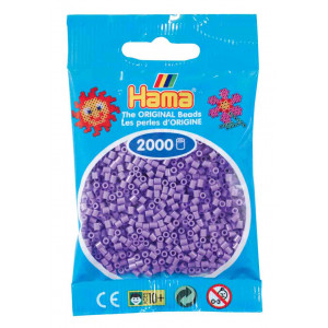 Hama Mini Perler 501-45 Pastell Lilla 2000 stk Hama Mini Perler 501-45 Pastell Lilla 2000 stk