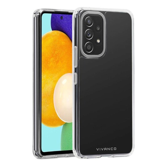 Vivanco Samsung Galaxy A33 (5G) Vivanco Safe & Steady Hybrid Plast Bakdeksel - Gjennomsiktig