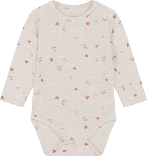 Hust&Claire bambus Hust and Claire Buller body i bambus Dusty Rose