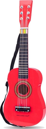 New classic Toys gitar  Rød
