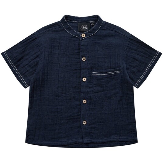 Sofie Schnoor Dark Blue Skjorte 80