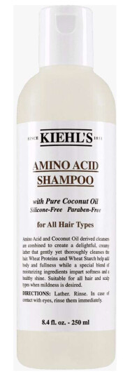 Kiehl's 250 ML Amino Acid Sjampo med Kokosolje for Alle Hårtyper