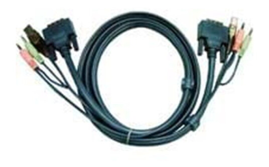 ATEN 2L-7D02U - video / USB / lydkabel ATEN 2L-7D02U - video / USB / lydkabel