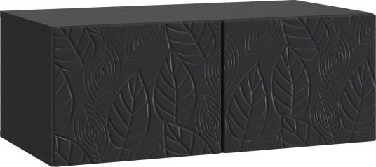  Vegghengt TV skap 59,5 x 41 x 30 cm Svart Konstruert tre