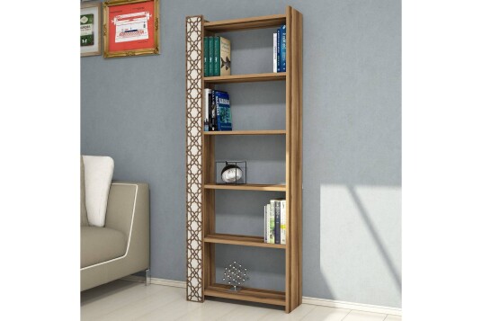 Bokhylle Amtorp 64 cm Brun/Hvit Bokhylle Amtorp 64 cm Brun/Hvit