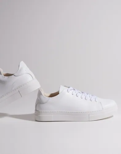 Selected Homme Slhdavid Chunky Leather Sneaker Noo Lave sneakers Hvit Selected Homme Slhdavid Chunky Leather Sneaker Noo Lave sneakers Hvit