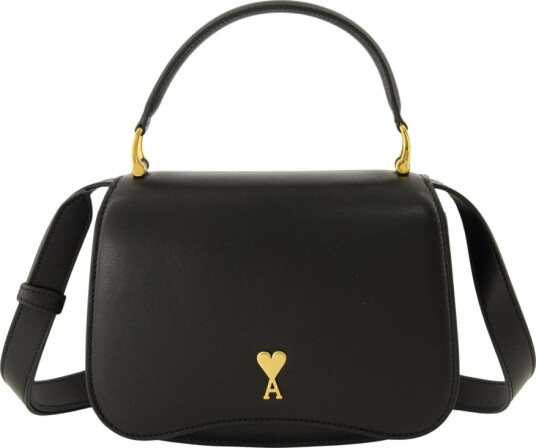 Ami Paris Dame Vesker Svart ONE SIZE, Ami Paris Dame Vesker Svart ONE SIZE,