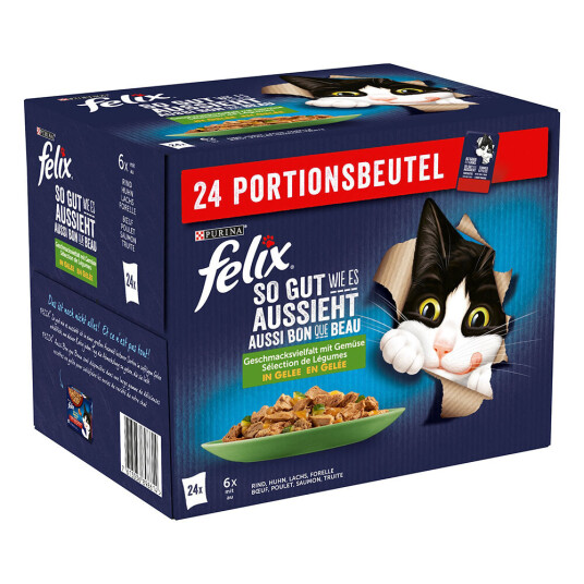 Felix Latz "As Good As It Looks" I Gelé 24 X 85 G 24 X 85 G Grønnsaker Felix Latz "As Good As It Looks" I Gelé 24 X 85 G 24 X 85 G Grønnsaker