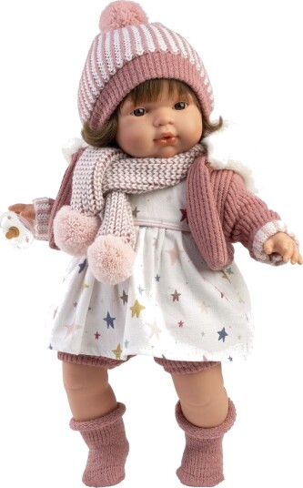 Llorens Lola Babydukke Gråtende 38cm Fra 3 År