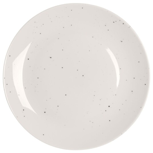 Scandi Living Freckle tallerken Ø26 cm Hvit