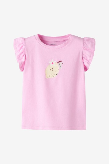 Name It Topp nmfFlittaz SS Top Box Rosa
