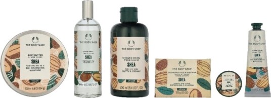The Body Shop G4 Large Shea Giftset 730 ml Body Butter 200ml/Body Lotion 250ml/Shower Cream 250ml/Hand Cream 30ml The Body Shop G4 Large Shea Giftset 730 ml Body Butter 200ml/Body Lotion 250ml/Shower Cream 250ml/Hand Cream 30ml