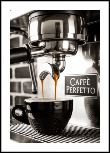 Perfect Espresso Moment Plakat / 100x150