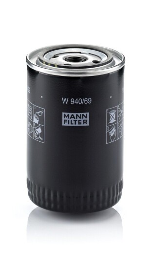 Oljefilter MANN FILTER W 940/69 Oljefilter MANN FILTER W 940/69