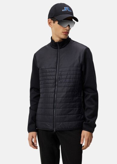 Martino Quilt Hybrid Jacket Black M  Høstjakker