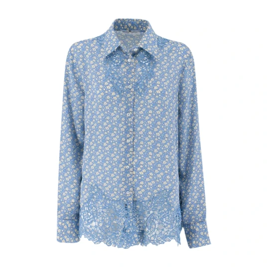 Ermanno Scervino Dame Bluser & Skjorter Blå S,