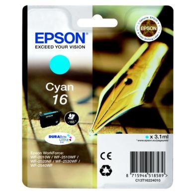 Epson Epson 16 Blekkpatron cyan T1622
