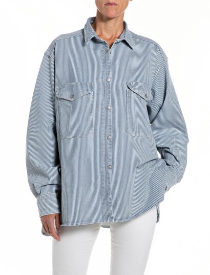 Replay Shirt Over 9Zero1 Multi/patterned XS Replay Shirt Over 9Zero1 Multi/patterned XS