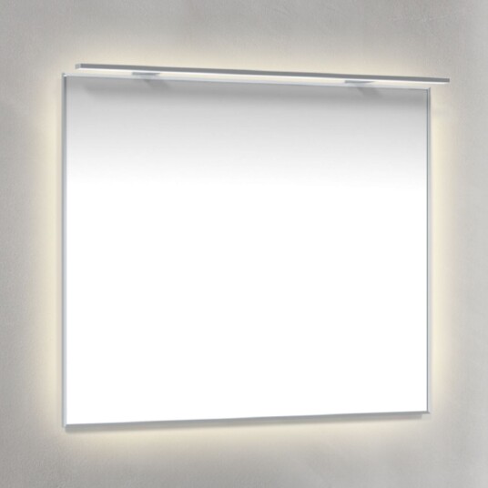 Macro Design Rammespeil Rampe belysning LED med Ambilight Krom / 80cm
