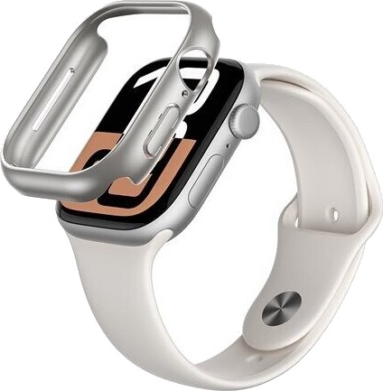 AmazingThing Minimal Deksel til Apple Watch 46mm Sølv AmazingThing Minimal Deksel til Apple Watch 46mm Sølv