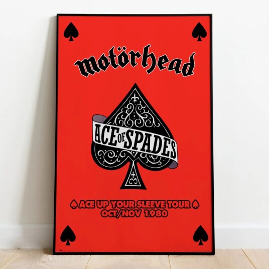 Motorhead Plakat Ace of Spades - 91,5 x 61 cm Motorhead Plakat Ace of Spades - 91,5 x 61 cm