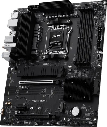 MSI PRO B850-S ATX Hovedkort med Wi-Fi 6E og USB 3.2 Gen 2 MSI PRO B850-S ATX Hovedkort med Wi-Fi 6E og USB 3.2 Gen 2