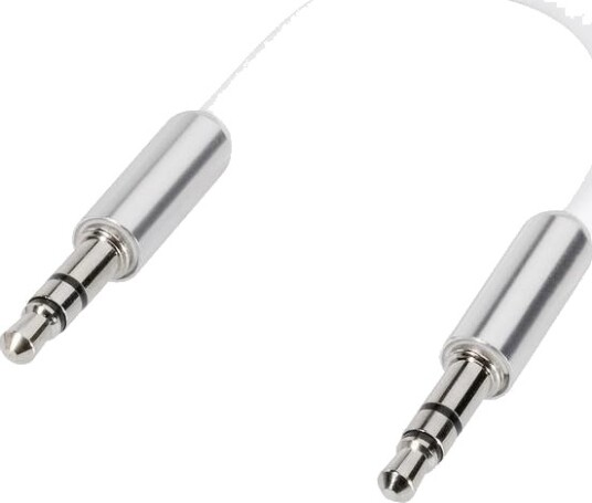Speaka Professional Sp 7870076 3.5Mm Hankjønn 3.5Mm Hankjønn 0,1 M Hvit