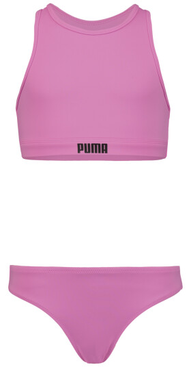 Puma Swim Girls Racerbak Bikini, bikini, junior 140 Opera Mauve Puma Swim Girls Racerbak Bikini, bikini, junior 140 Opera Mauve