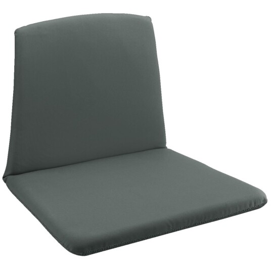 Vega Sittepute Nevio med ryggstøtte; 40x70x3 cm (BxLxH); Antrasitt; 4 Stykk / Forpakning Vega Sittepute Nevio med ryggstøtte; 40x70x3 cm (BxLxH); Antrasitt; 4 Stykk / Forpakning